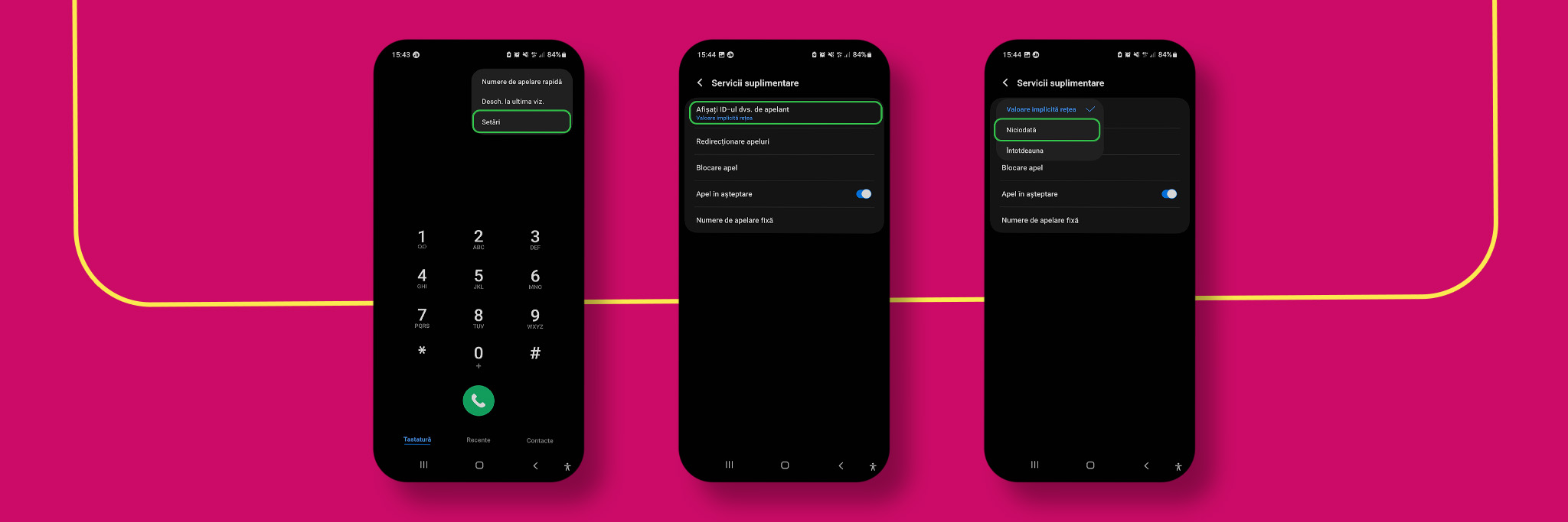 imagine numar ascuns Android