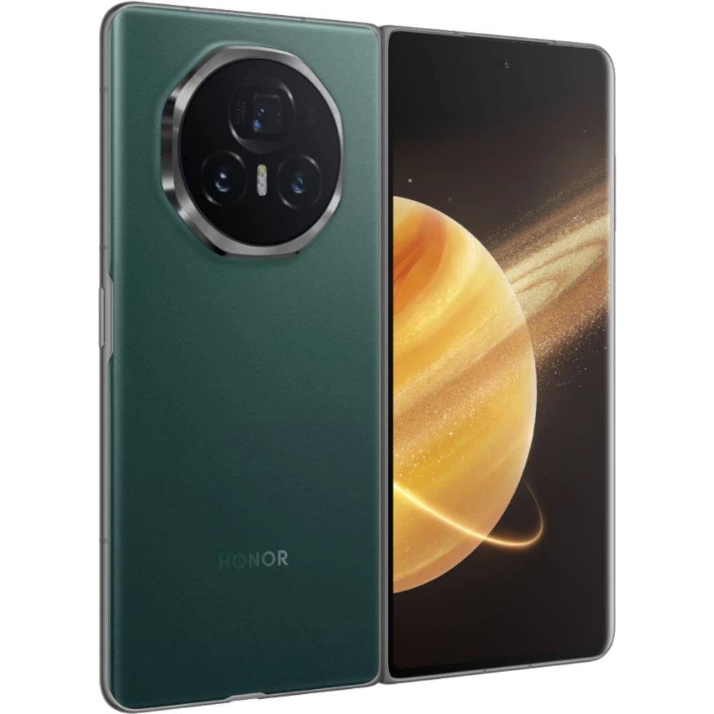 honor_magic-v3_green_front_klap honor magic v green front klap