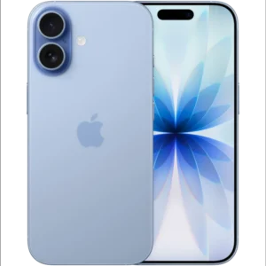 apple iphone mist blue klap